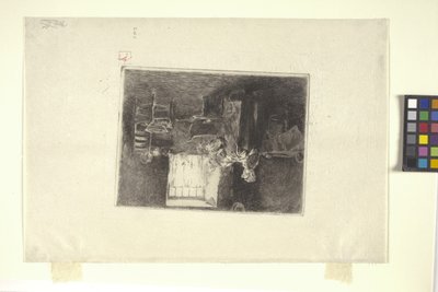 Mandag morgen, Holland (blæk) af Robert Frederick Blum