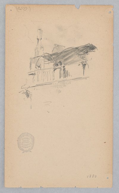 Tagterrasse af Robert Frederick Blum