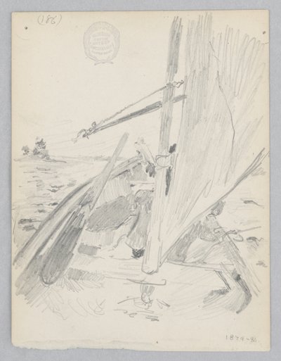 Sejlbåd af Robert Frederick Blum