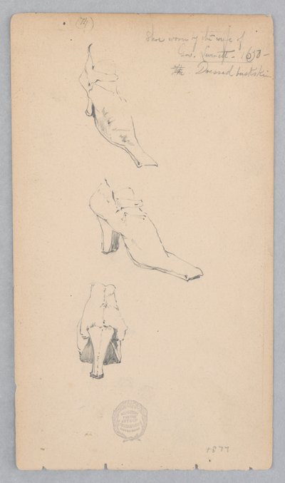 Sko af Robert Frederick Blum