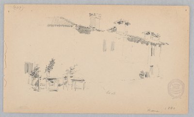 Udsigt over Rom, Italien af Robert Frederick Blum