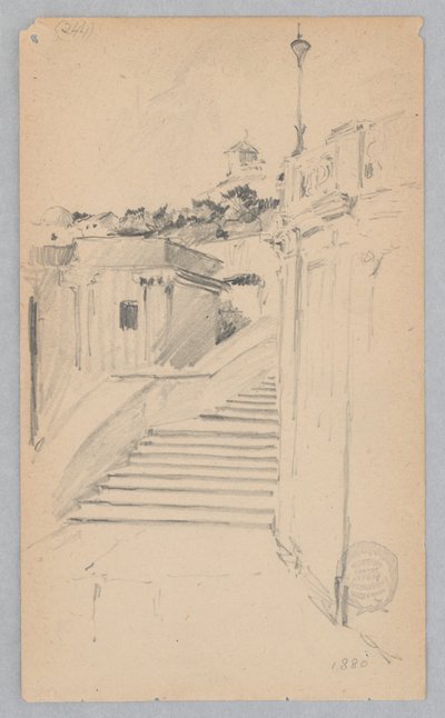 Udsigt over Rom, Italien af Robert Frederick Blum