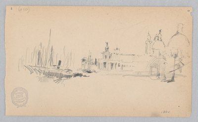 Udsigt over Venedig, Italien af Robert Frederick Blum