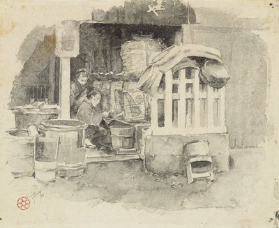 Where Sake is Sold, 1890dani af Robert Frederick Blum