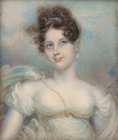 Mrs. Manigault Heyward Susan Hayne Simmons, ca. 1813. af Robert Fulton