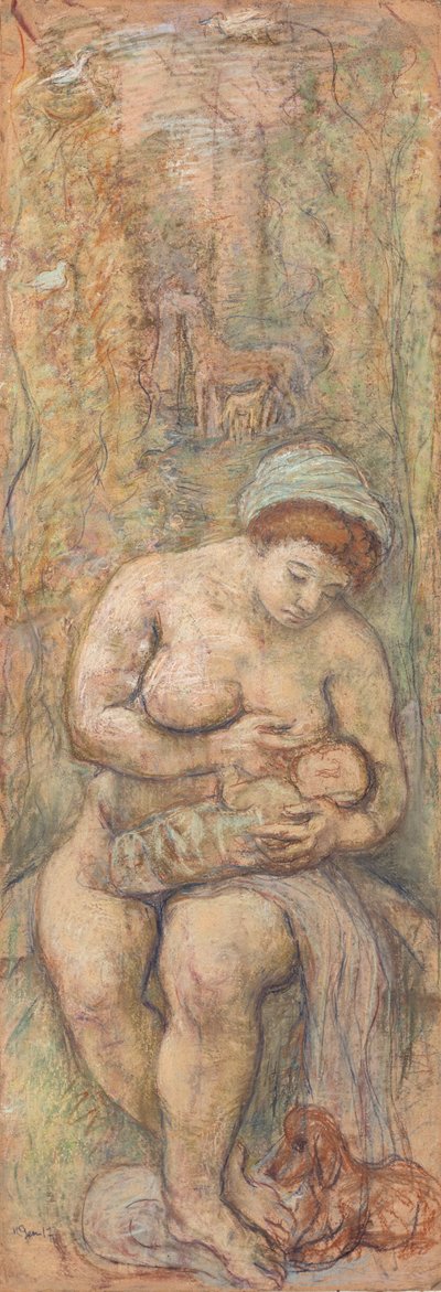 Mor, 1917. af Robert Genin