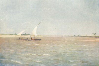 Nordenvind på den øvre Nil, c1880, 1904 af Robert George Talbot Kelly