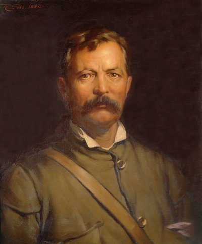 Portræt af Henry M. Stanley, Explorer af Robert Gibb