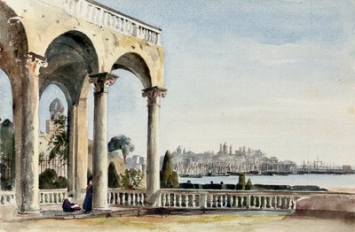 Villa Doria i Genova, 1829 af Robert Henry Cheney