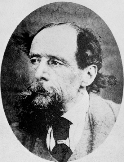 Charles Dickens, ca.1863 af Robert Hindry Mason