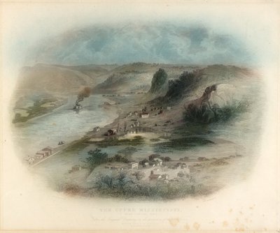 Øvre Mississippi (nær Lansing, Iowa) af Robert Hinshelwood
