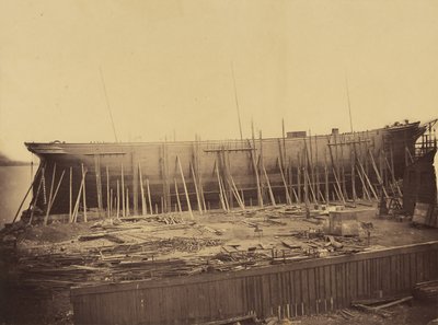 Aphrodita under opførelse, ca. 1857. af Robert Howlett
