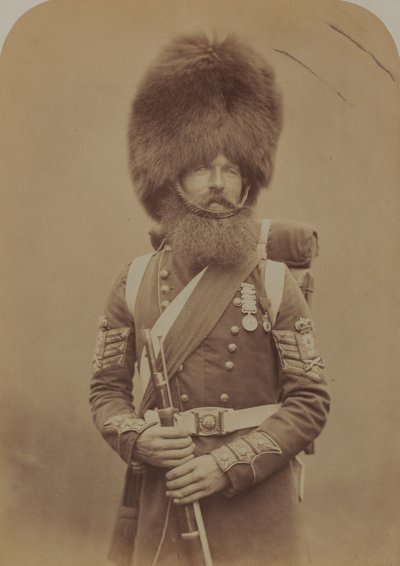Farvesergent Macgregor, Scotch Fusiliers Guards af Robert Howlett