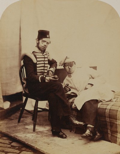 Lockart, 31st (Huntingdonshire) Regiment of Foot, 1856 (sepiafoto) af Robert Howlett