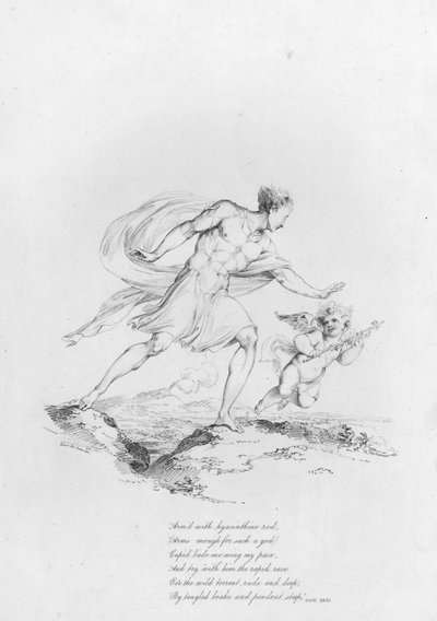 Anacreon, Ode XXXI (gravering) af Robert Kerr (after) Porter