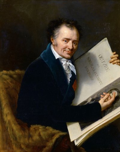 Portræt af Dominique-Vivant Denon 1747-1825 af Robert Lefevre