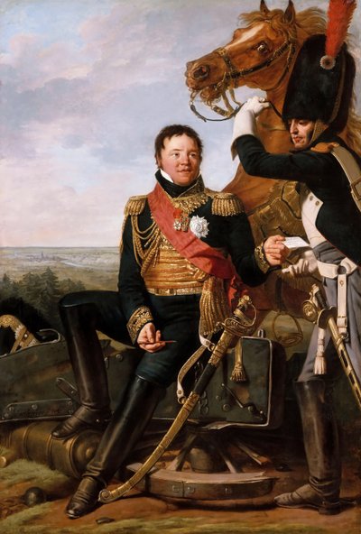 Portræt af Frédéric Henri Walther 1761-1813 af Robert Lefevre