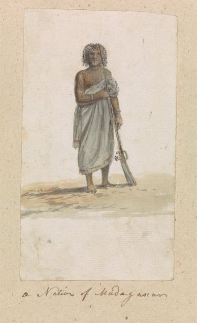 En indfødt på Madagaskar af Robert Mabon