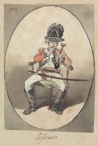 En Sepoy Jamader af Robert Mabon