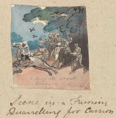 Scene in a Famine: Strid om Carrion af Robert Mabon