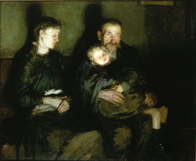Venter på doktoren, 1910. af Robert MacCameron