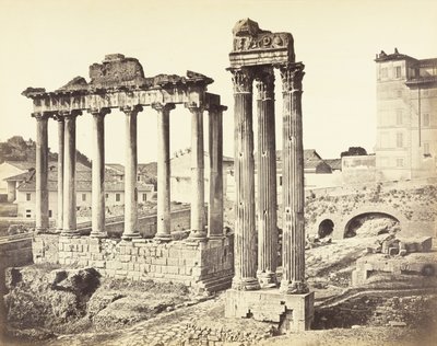 Uden titel (ruinerne af Forum Romanum) af Robert MacPherson