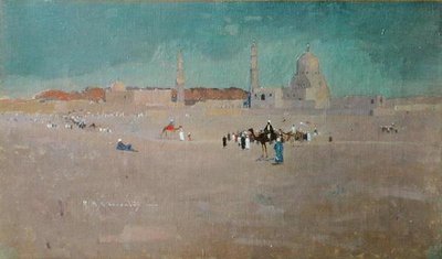 A Scene in Egypt, ca. 1890 (olie på lærred) af Robert McGowan Coventry