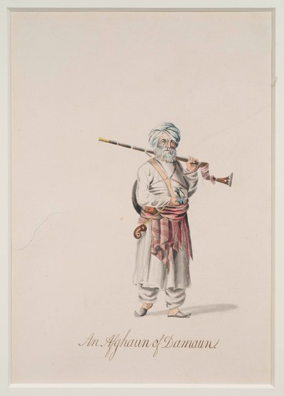 En afghaun fra Damaun af Robert Melville Grindlay