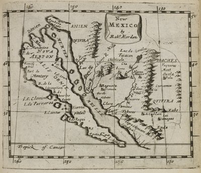 Maps.C.39.a.11, kort 57 New Mexico af Robert Morden