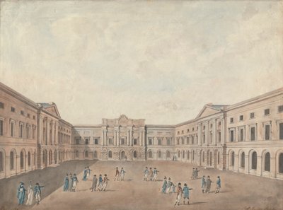 Design for Court of Edinburgh University af Robert Morrison