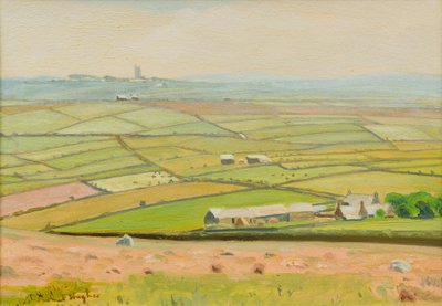 Zennor (olie på panel) af Robert Morson Hughes