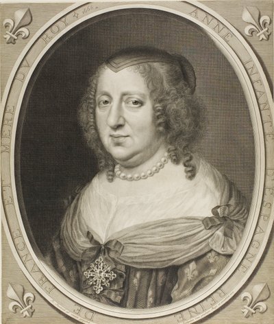 Anne af Østrig af Robert Nanteuil