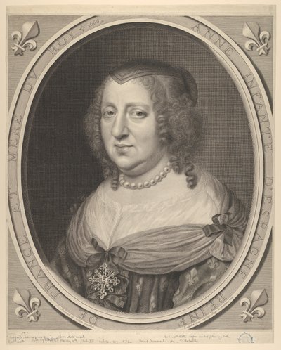 Anna af Østrig af Robert Nanteuil
