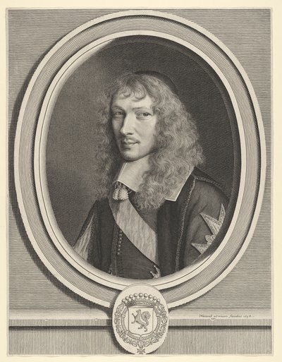 Basil Fouquet, 1658. af Robert Nanteuil