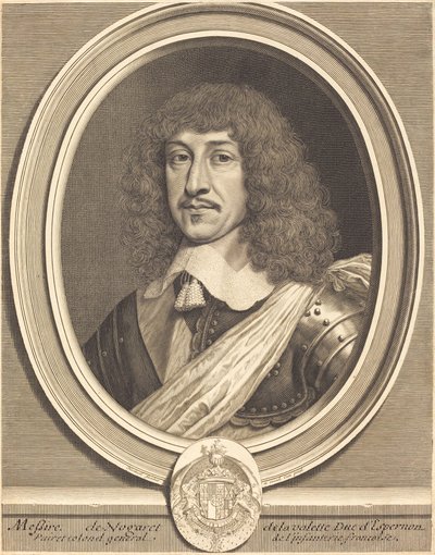 Bernard, hertug af Epernon af Robert Nanteuil