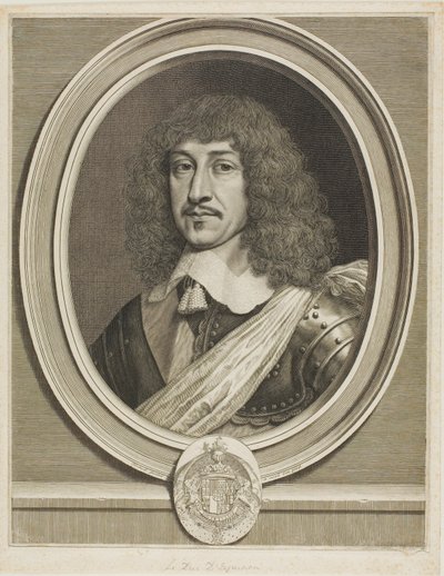 Bernard hertug af Épernon af Robert Nanteuil