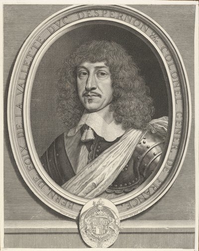 Bernard de Foix de La Valette, hertug af Epernon, 1630. af Robert Nanteuil