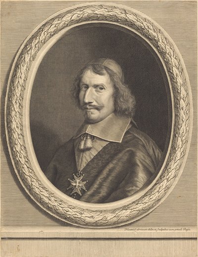 Kardinal Antonio Barberini af Robert Nanteuil