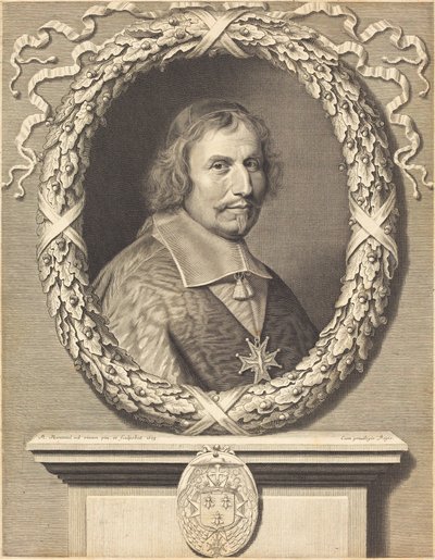 Kardinal Antonio Barberini af Robert Nanteuil