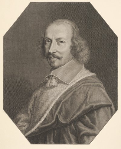 Kardinal Jules Mazarin, 1656. af Robert Nanteuil
