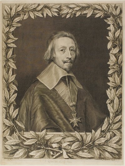Kardinal Richelieu af Robert Nanteuil