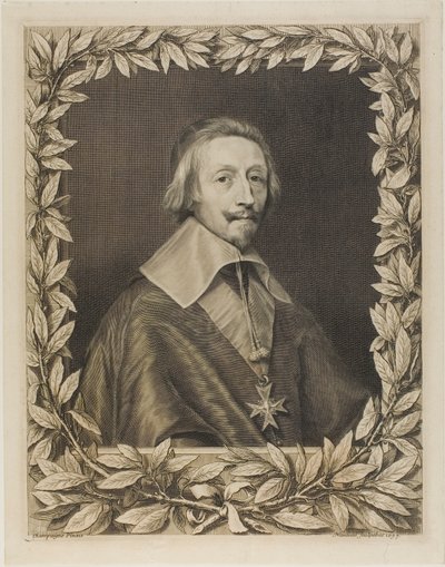 Kardinal Richelieu af Robert Nanteuil