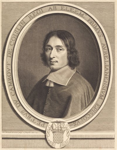 Kardinal af Coislin af Robert Nanteuil