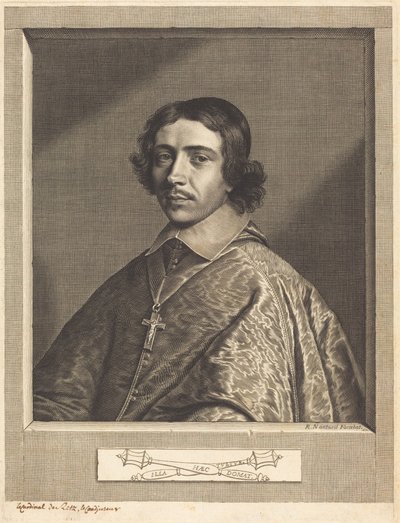 Kardinal de Retz af Robert Nanteuil