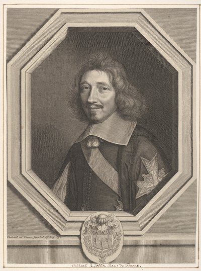 Kansler Michel IV Le Tellier, 1658. af Robert Nanteuil