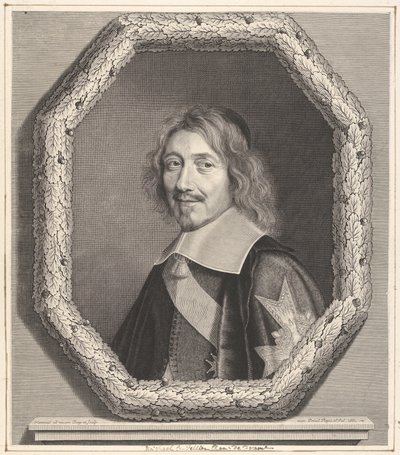 Kansler Michel IV Le Tellier, 1661. af Robert Nanteuil