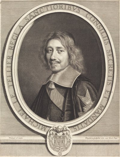 kansler Michel Le Tellier af Robert Nanteuil