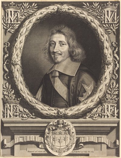 Kansler Michel Le Tellier af Robert Nanteuil