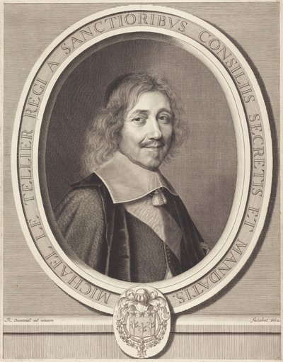 Kansler Michel Le Tellier af Robert Nanteuil