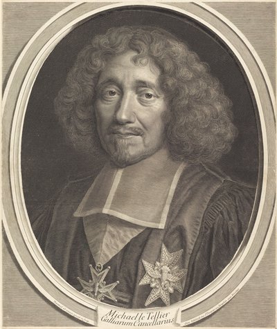 Kansler Michel Le Tellier af Robert Nanteuil